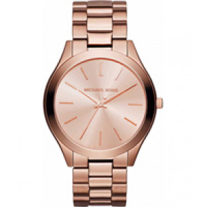 Bracelet de montre Michael Kors MK3205A Acier inoxydable Rosé 16mm