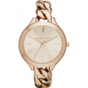 Bracelet de montre (Combinaison bracelet + cas) Michael Kors MK3223 Acier Rosé 14mm