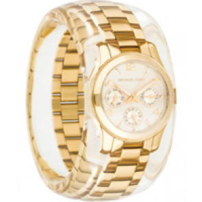 Bracelet de montre (Combinaison bracelet + cas) Michael Kors MK3262 Acier inoxydable Plaqué or 40mm