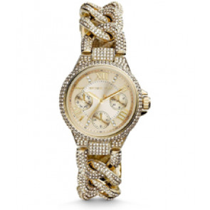 Bracelet de montre Michael Kors MK3330 Acier Plaqué or 18mm
