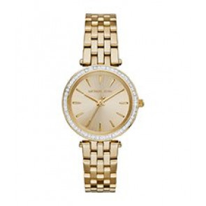Bracelet de montre Michael Kors MK3365 Acier Plaqué or 16mm
