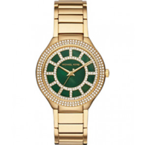 Bracelet de montre Michael Kors MK3396 Acier Plaqué or 18mm