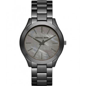 Bracelet de montre Michael Kors MK3413 Acier Gris anthracite 20mm
