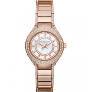 Bracelet de montre Michael Kors MK3443 Acier Rosé 12mm