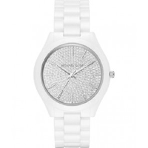 Bracelet de montre Michael Kors MK3448 Céramique Blanc 20mm