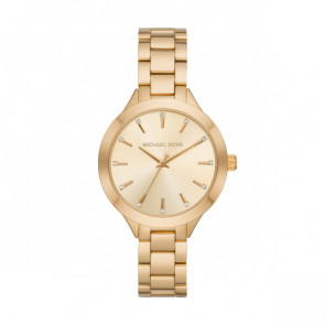 Bracelet de montre Michael Kors MK3465 Acier Plaqué or 14mm