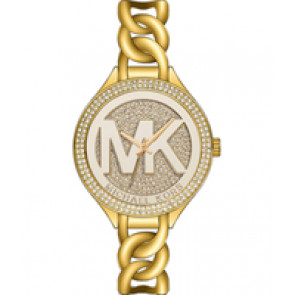 Bracelet de montre Michael Kors MK3474 Acier Plaqué or 14mm
