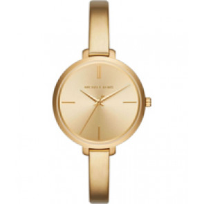 Bracelet de montre Michael Kors MK3546 Acier inoxydable Plaqué or 8mm