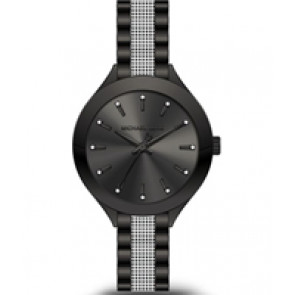 Bracelet de montre Michael Kors MK3574 Acier Noir 14mm