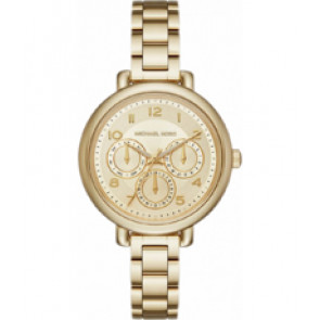 Bracelet de montre Michael Kors MK3580 Acier Plaqué or 12mm
