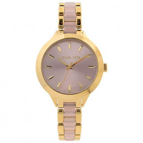 Bracelet de montre Michael Kors MK3633 Acier Plaqué or 14mm