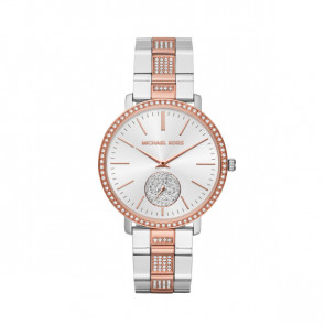 Bracelet de montre Michael Kors MK3660 Acier Bicolore 18mm