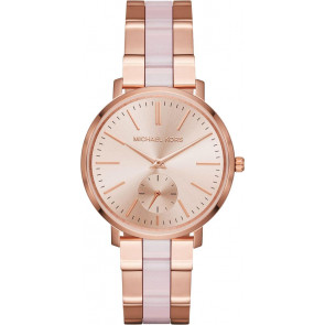 Bracelet de montre Michael Kors MK3661 Acier Rosé 18mm