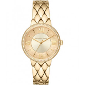 Bracelet de montre Michael Kors MK3704 Acier Plaqué or 16mm