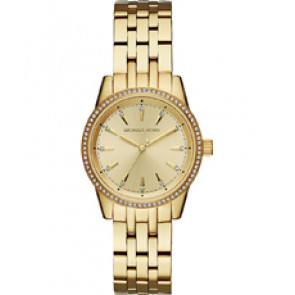 Bracelet de montre Michael Kors MK3741 Acier Plaqué or 16mm