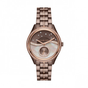Bracelet de montre Michael Kors MK3757 Acier Brun 18mm