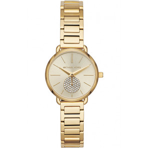 Bracelet de montre Michael Kors MK3838 Acier Plaqué or 12mm