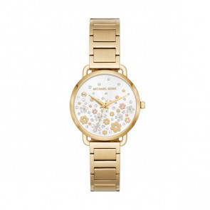Bracelet de montre Michael Kors MK3840 Acier Plaqué or 14mm