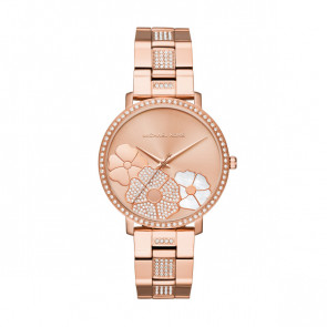 Bracelet de montre Michael Kors MK3865 Acier Rosé 18mm