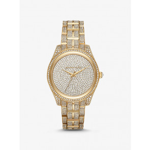 Bracelet de montre Michael Kors MK3930 Acier Plaqué or 18mm