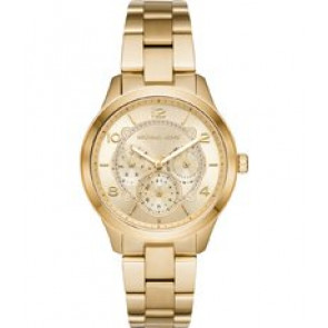 Bracelet de montre Michael Kors MK3982 Acier Plaqué or 18mm