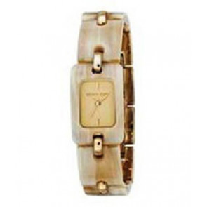 Bracelet de montre (Combinaison bracelet + cas) Michael Kors MK4123 Plastique Bicolore 18mm