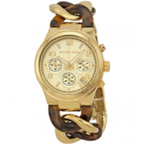 Bracelet de montre Michael Kors MK4222 Acier Plaqué or 24mm