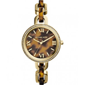 Bracelet de montre (Combinaison bracelet + cas) Michael Kors MK4281 Acier Plaqué or 13mm