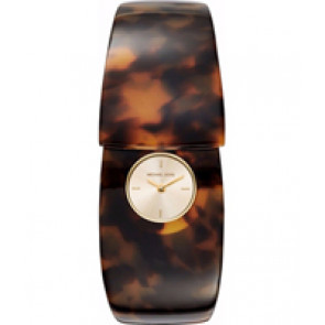 Bracelet de montre (Combinaison bracelet + cas) Michael Kors MK4313 Plastique Brun