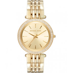 Bracelet de montre Michael Kors MK4325 Plastique Bicolore 20mm
