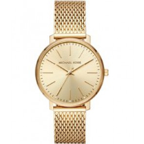 Bracelet de montre Michael Kors MK4339 Acier inoxydable Plaqué or 18mm