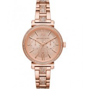 Bracelet de montre Michael Kors MK4354 Acier inoxydable Rosé 14mm