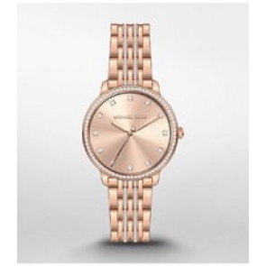 Bracelet de montre Michael Kors MK4369 Acier inoxydable Rosé 16mm