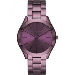 Bracelet de montre Michael Kors MK4415 Acier inoxydable Pourpre 20mm