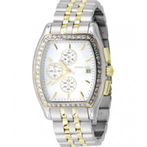 Bracelet de montre Michael Kors MK5056 Acier inoxydable Bicolore 20mm