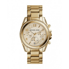 Bracelet de montre Michael Kors MK5166 Acier Plaqué or 20mm