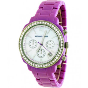 Bracelet de montre Michael Kors MK5220 Acier inoxydable Pourpre 20mm