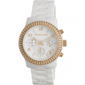 Bracelet de montre Michael Kors MK5269 Céramique Blanc 20mm