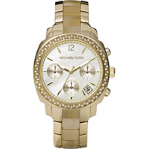 Bracelet de montre Michael Kors MK5307 Acier Plaqué or 18mm