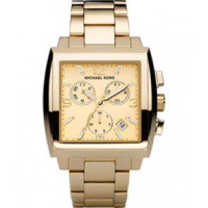 Bracelet de montre Michael Kors MK5330 Acier Plaqué or 20mm