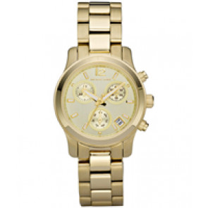 Bracelet de montre Michael Kors MK5384 Acier Plaqué or 16mm