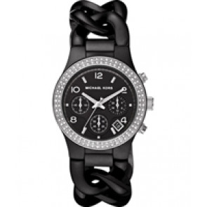 Bracelet de montre Michael Kors MK5388 Céramique Noir 24mm