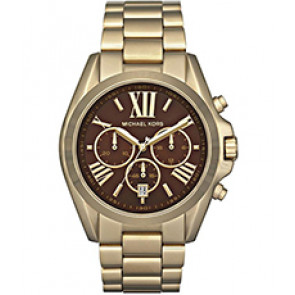Bracelet de montre Michael Kors MK5502 Acier Plaqué or 22mm