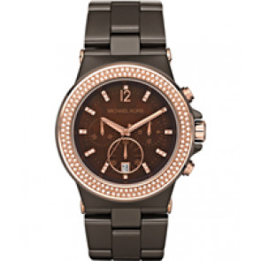Bracelet de montre Michael Kors MK5518 Céramique Brun 26mm