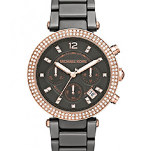 Bracelet de montre Michael Kors MK5539 Acier Gris anthracite 20mm