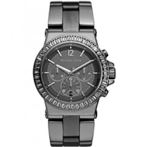 Bracelet de montre Michael Kors MK5579 Acier Gris anthracite 26mm