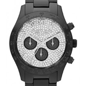 Bracelet de montre Michael Kors MK5668 Acier Noir 22mm