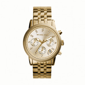 Bracelet de montre Michael Kors MK5676 / MK5682 Acier Plaqué or