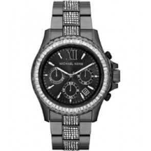 Bracelet de montre Michael Kors MK5829 Acier Gris anthracite 22mm