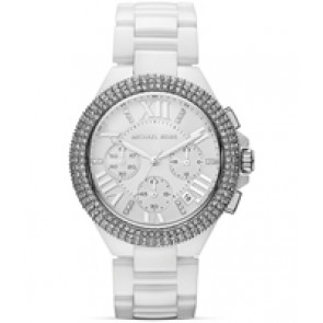 Bracelet de montre Michael Kors MK5843 Céramique Blanc 22mm